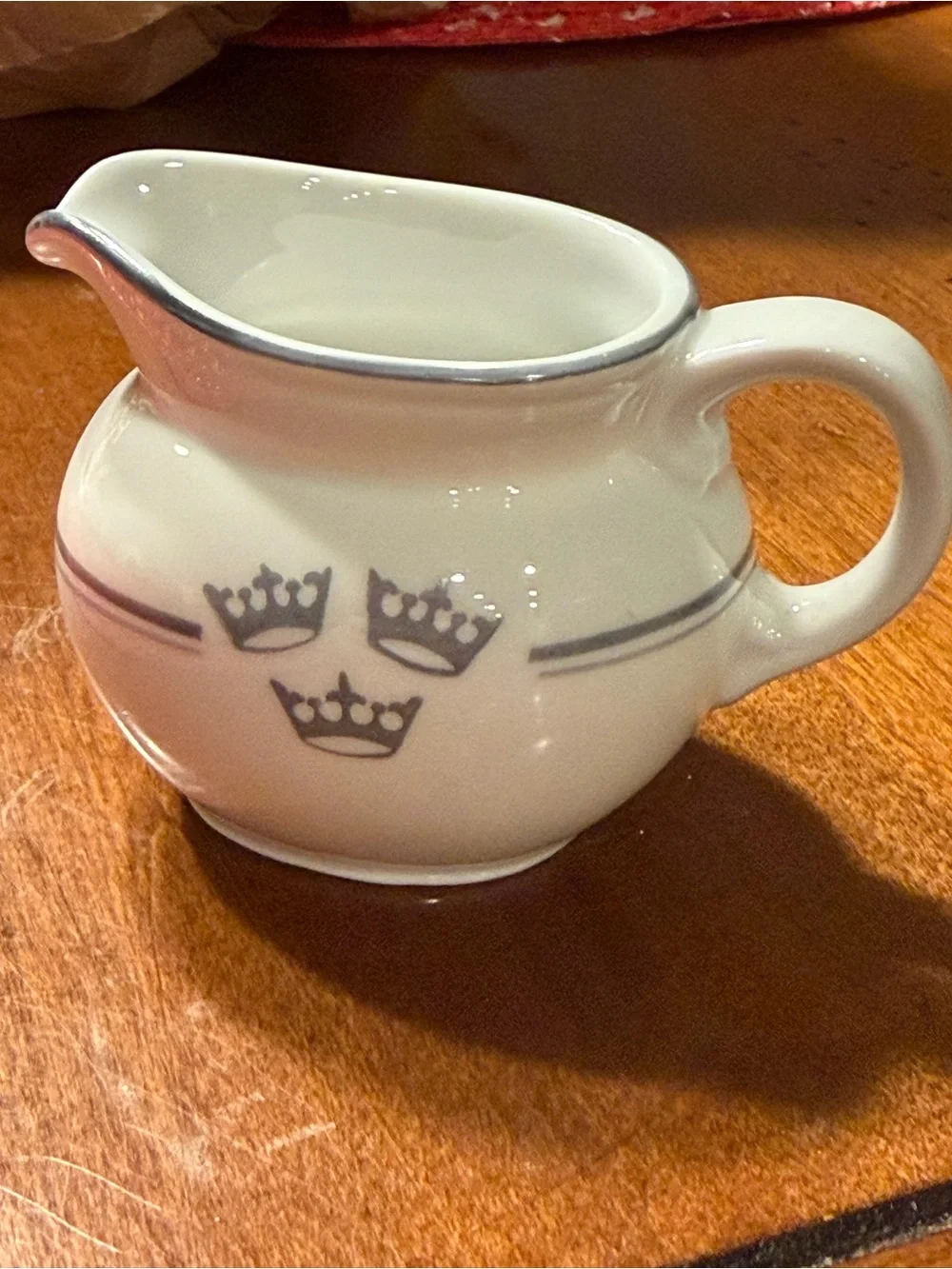 Rörstrand Sverige Porcelain Marked Mini Creamer